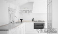 時尚純白家居廚房設計現代風格廚房