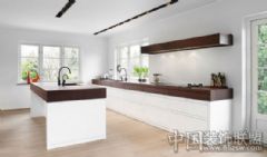 時尚純白家居廚房設計現代廚房裝修圖片