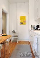 小戶型家居精彩無限現代廚房裝修圖片