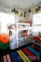 一個人的臥室 溫馨舒適田園兒童房裝修圖片