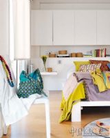 家居色彩搭配 時尚前衛潮流生活現代臥室裝修圖片
