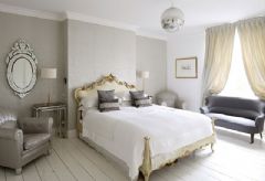 英倫住宅的簡約與時尚簡約臥室裝修圖片