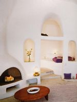 地中海風情 人間天堂般的生活歐式客廳裝修圖片