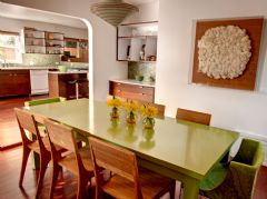 西班牙藝術家的老別墅美式餐廳裝修圖片