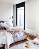 巴塞羅那現代公寓設計現代臥室裝修圖片