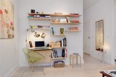 創意書桌設計 增添創意生活歐式書房裝修圖片