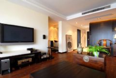 210平米時尚華麗混搭公寓設計現代臥室裝修圖片