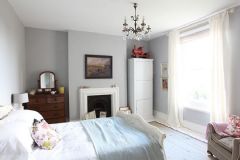 維多利亞式房屋現代臥室裝修圖片