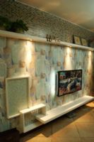 蘇州85后美女190平米復式美家簡約客廳裝修圖片