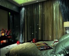 夜上海的富貴與浮華 圣莫麗斯樣板間古典臥室裝修圖片