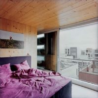 阿姆斯特丹別具一格深藍之家現代臥室裝修圖片