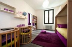 羅馬Celio公寓現代兒童房裝修圖片