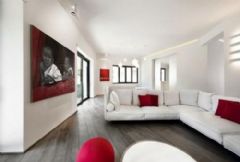 羅馬Celio公寓現代客廳裝修圖片