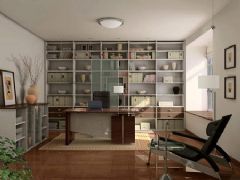 時下潮流書房設計（1）現代書房裝修圖片