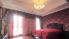 雅致大氣的古典歐式別墅裝修混搭臥室裝修圖片