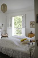 瑞典藝術家的陶瓷美宅簡約臥室裝修圖片