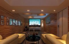 50萬打造290平米現代新中式別墅中式客廳裝修圖片
