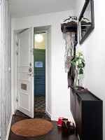 78平米清新森林系公寓簡約玄關裝修圖片