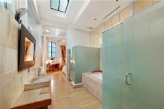 170平美式現代公寓現代衛生間裝修圖片