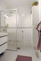 85平輕快明亮的北歐風格公寓歐式衛生間裝修圖片