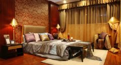 濃郁的東南亞風裝修 給您異域風情混搭臥室裝修圖片