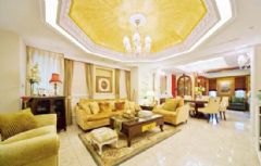 古典復式設計 優雅尊貴品質古典客廳裝修圖片