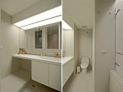 36平米小套房改建方案簡約衛生間裝修圖片