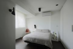 白凈素雅的臺北家居設計簡約臥室裝修圖片