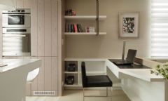 流線型小公寓設計簡約書房裝修圖片