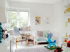 北歐風情公寓簡約兒童房裝修圖片