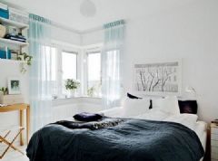 北歐風情公寓簡約臥室裝修圖片