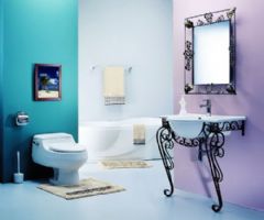 時尚有型的衛生間設計現代衛生間裝修圖片