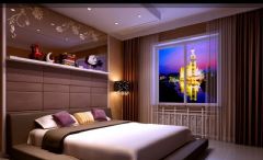 奧麗賽鳳凰水岸現代臥室裝修圖片