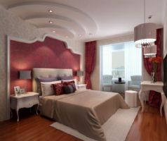 黃山豪庭現代臥室裝修圖片