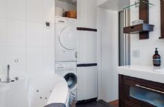 85平北歐時尚公寓歐式衛生間裝修圖片