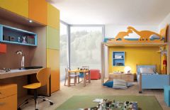 兒童房設計現代兒童房裝修圖片