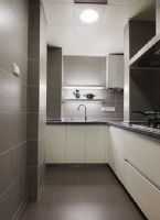 160平現代簡約溫馨家現代廚房裝修圖片