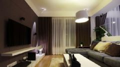 160平現代簡約溫馨家現代客廳裝修圖片