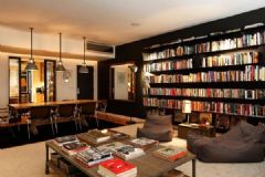 奢華大氣的書房設計現代書房裝修圖片