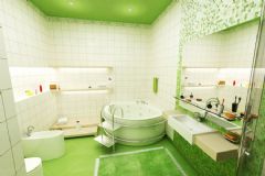 衛生間瓷磚顏色搭配混搭衛生間裝修圖片