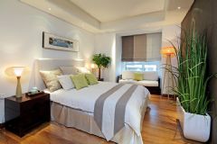 178平復式新中式精品公寓中式臥室裝修圖片