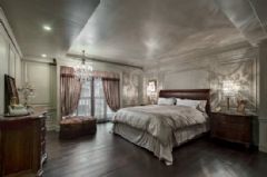 266平歐式新古典別墅歐式臥室裝修圖片