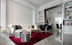 143平歐式古典低調奢華家古典客廳裝修圖片