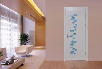 創意設計演繹室內門現代客廳裝修圖片