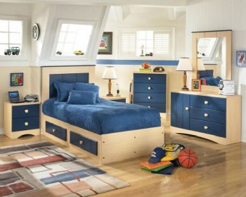 最新宜家風格兒童房設計簡約兒童房裝修圖片
