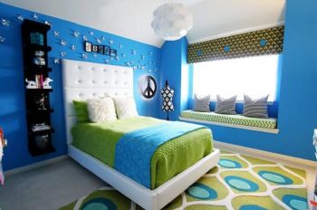 最新宜家風格兒童房設計簡約兒童房裝修圖片