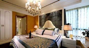 中海雍城世家簡約臥室裝修圖片