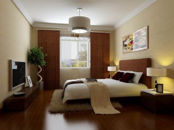 簡歐風格三居設計案例歐式臥室裝修圖片