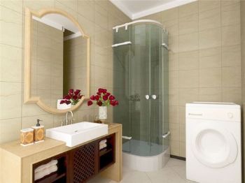82平米現代風格兩居室現代衛生間裝修圖片