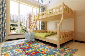 140平現代簡約風裝修圖片現代兒童房裝修圖片
